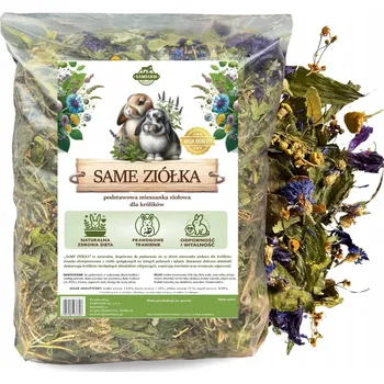 Krmivo pro hlodavce SAME ZIÓŁKA 500g - základní bylinná směs pro králíky