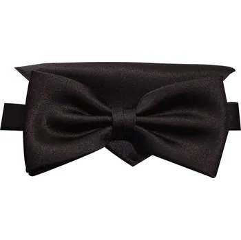 Motýlek Motýlek Brinkleys Classic s kapesníčkem - černý