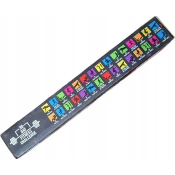 Obraz Plakát Stírací Fitness Plakát bez rámu 40 x 60 cm