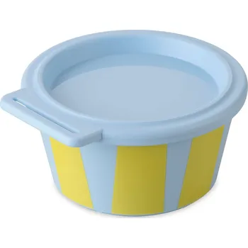 Miska s víkem NORA S 250 ml, modrá, KOZIOL