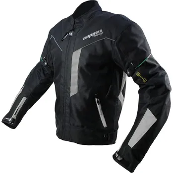 Moto bunda Cappa Racing Bunda moto pánská MONTE CARLO textilní černá/šedá XL