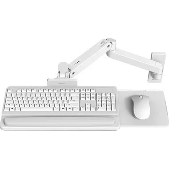Držák monitoru ERGOTRON LX Pro Wall Keyboard Arm, nástěnné rameno pro klávesnici a myš, bílá