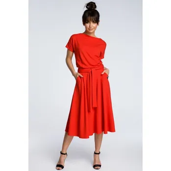 Dámské šaty Dámské šaty BEWEAR B067 RED XL