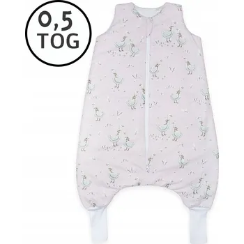 Zavinovačka LETNÍ Spací pytel s nohavicemi 56-68 XS 0,5 TOG BAVLNA 100% PRODUKT POLSKÝ