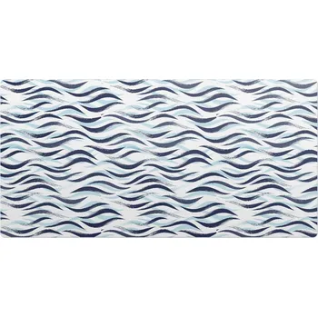 Obraz Podložka na stůl pod myš, klávesnici a notebook – Vlnící se linie, 90 x 45 cm