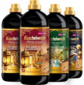 Aviváž Kuschelweich Oriental tekutá aviváž Marrakesh Mix Vůní 1L 40 praní x4