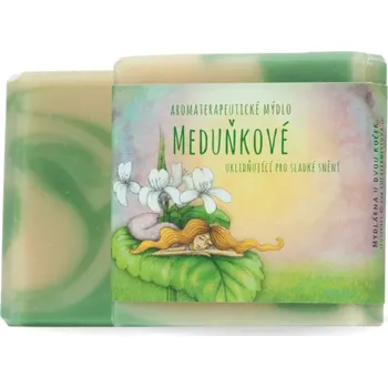 Mýdlo Mydlárna u dvou koček - Přírodní mýdlo Meduňkové