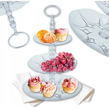 Pyramida na dort ovoce průhledná