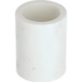 Držák na kartáček Bílý mramorový kelímek na zubní kartáčky Elenei – Kave Home ID_1758528