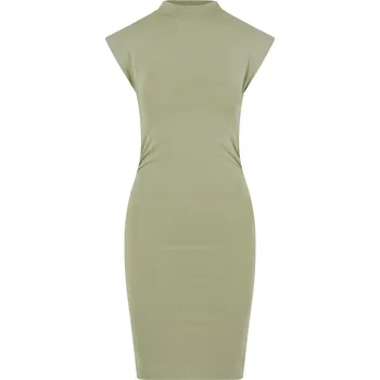 Dámské šaty Dámské šaty URBAN CLASSICS TB7179 SOFT SALVIA M