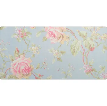 Obraz Vinylová podložka na stůl s potiskem Květiny na pastelovém pozadí 90x45 cm