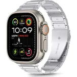 ŘEMÍNEK TECH-PROTECT STAINLESS CLASSIC APPLE WATCH 6 / 7 / 8 / 9 / 10 / SE / ULTRA 1 / 2 (44 / 45 / 46 / 49 MM) SILVER