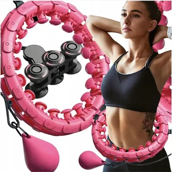 Obraz Hula hoop s výstupky GALAXIA 120 cm růžový