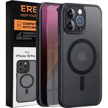 Pouzdro na mobilní telefon Zadní Kryt Erbord Apple iPhone 16 Pro, černý