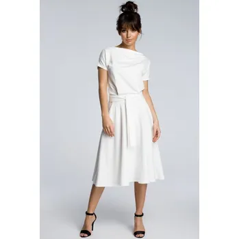 Dámské šaty Dámské šaty BEWEAR B067 ECRU XL