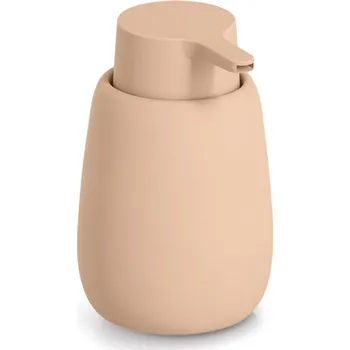 Mýdlenka Zeller Keramický dávkovač na mýdlo BRASS TONE, 360 ml, béžová
