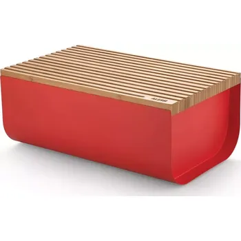 chlebník Chlebník s prkénkem Alessi-Mattina,červený