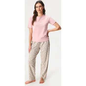 Dámské pyžamo Bavlněné pyžamo Madeline II dlouhé