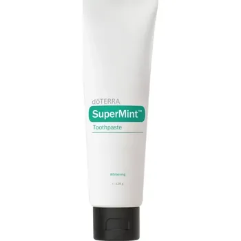 zubní pasta doTERRA SuperMint přírodní bělicí zubní pasta 125 g