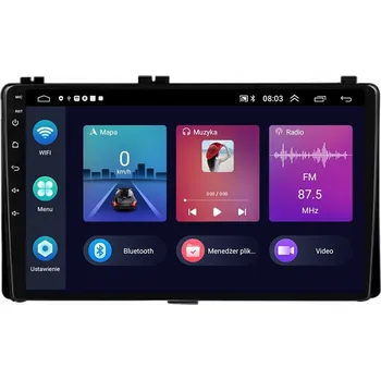 Autorádio RÁDIO NAVIGACE TOYOTA AURIS COROLLA 2013-2018 WIFI CARPLAY BT USB 2GB 64GB