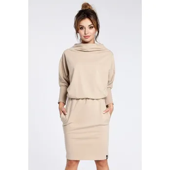 Dámské šaty Dámské šaty BEWEAR B032 BEIGE XXL-XXXL