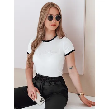 Dámské tričko Dámské triko DSTREET BÍLÁ L/XL