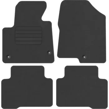 autokoberec Kobercové rohože Edecor velurové 4 ks