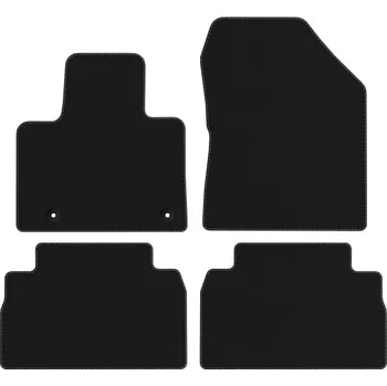 autokoberec Kobercové rohože Edecor velurové 4 ks