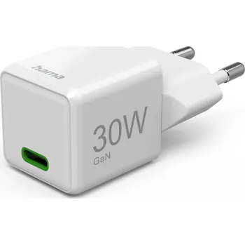 Hama rychlá USB nabíječka, USB-C PD/QC 30 W, super-mini