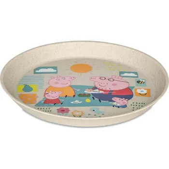 Talíř Talíř CONNECT Prasátko Peppa, Ø 20,5 cm, KOZIOL