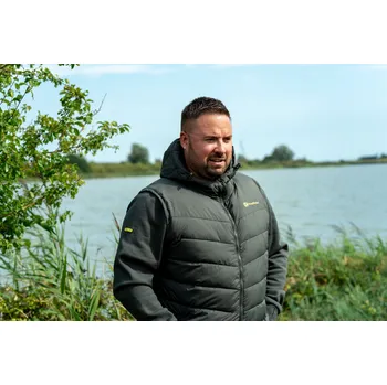 Rybářské oblečení RidgeMonkey Bunda APEarel ThermaPro Hybrid Coat Green Velikost: L