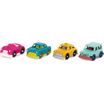 autíčko Sada vozidel Mini Riders B.Toys VE1045Z