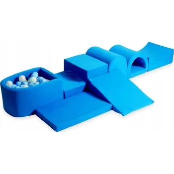 Dětské hřiště Pěnové dětské hřiště s bazénkem micro modré