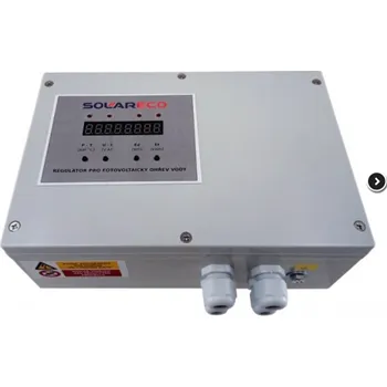 Solární ohřívač vody FVE regulátor MPPT OPL 9AC 2.3kW, LCD pro fotovoltaický ohřev vody se zobrazením veličin