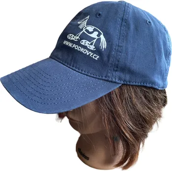 Kšiltovka ostatní Kšiltovka KONÍK modrá flexfit (vzadu plná bez nastavení)