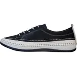 Urban ladies dámské kožené polobotky 210 modré Velikost: 41