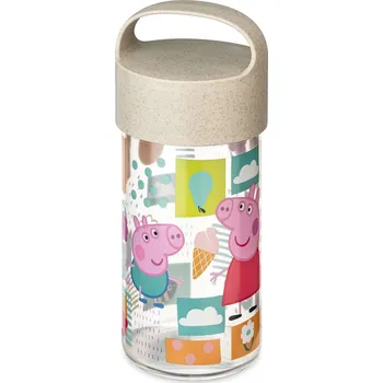 Svačinový box Box/láhev Buddy Snack Prasátko Peppa, 500 ml, KOZIOL