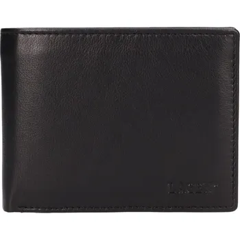 pánská peněženka kožená LG-2146-černá - BLK