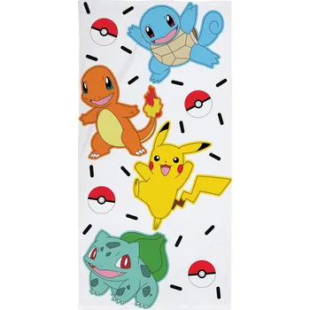Osuška Pokemon 140 cm x 70 cm Halantex 100% bavlna Pikachu
