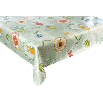 ubrus Cerata na Metry Ubrus Ceratový Zelený Ovoce 260x140 cm