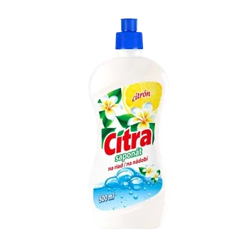 Mycí prostředek CITRA saponát na nádobí citron 500ml