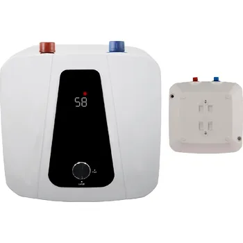 Bojler ELEKTRICKÝ PRŮTOKOVÝ OHŘÍVAČ VODY 6 L, HORNÍ PODUMYVADLOVÝ LED BOJLER