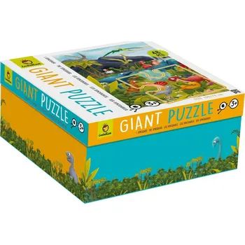 Puzzle Ludattica - Obří podlahové puzzle Dinosauři - Giant Puzzle
