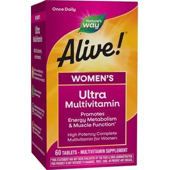Fitness strava Nature's Way Natures Way Alive! Women's Ultra Multivitamin 60 tablet