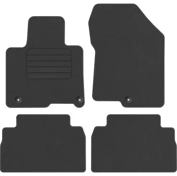 autokoberec Kobercové rohože Edecor velurové 4 ks