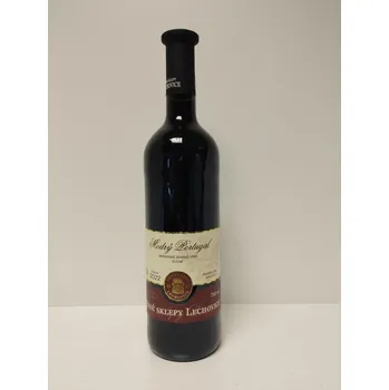 Víno Modrý Portugal moravské zemské 2022 suché 0,75 l