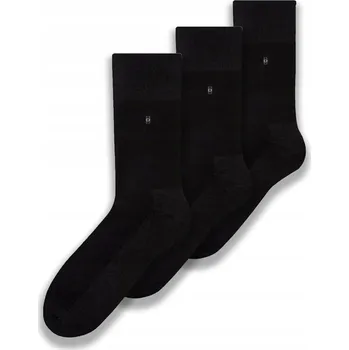 Pánské ponožky Steven Ponožky oblekové ponožky art. 003 černé, velikost 45-47