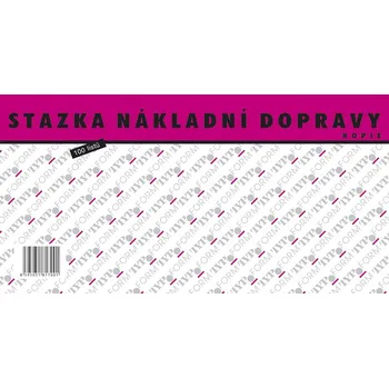 Tiskopis Stazka nákladní dopravy - Alonž 1/3 A4 100 listů