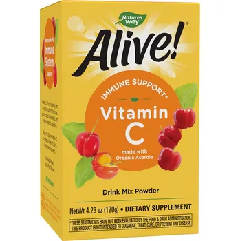 Fitness strava Nature's Way Natures Way Alive! Fruit Source Vitamin C Drink Mix 120 g