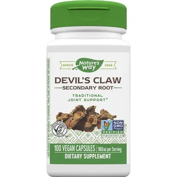 Fitness strava Nature's Way Devil’s Claw Secondary Root 100 kapslí